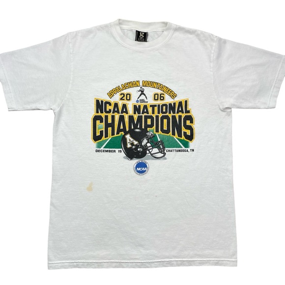 Appalachian State Mountaineers Football 2006 National Champions t-shirt size S - Picture 1 of 11
